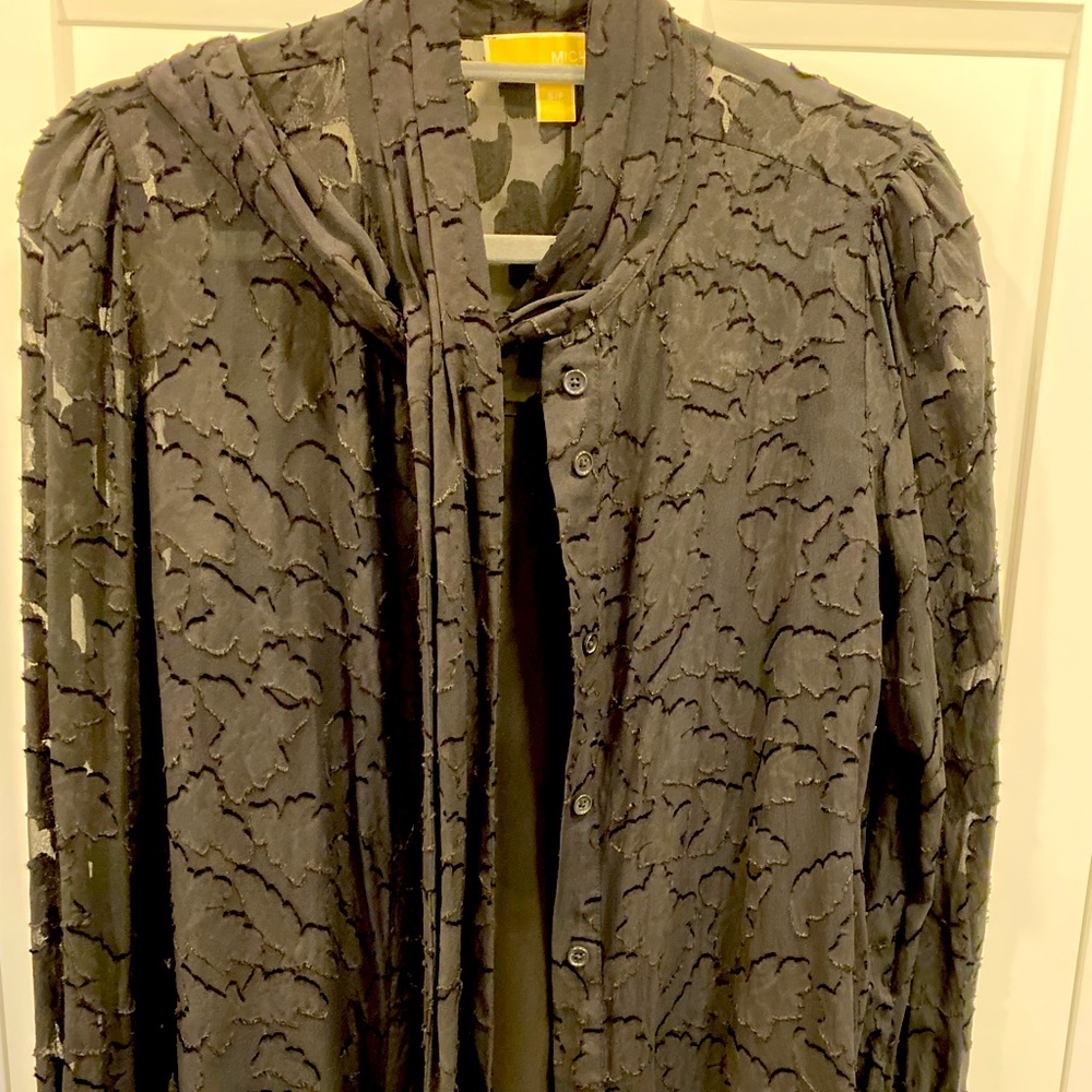 Michael Kors black blouse - Picture 1 of 2